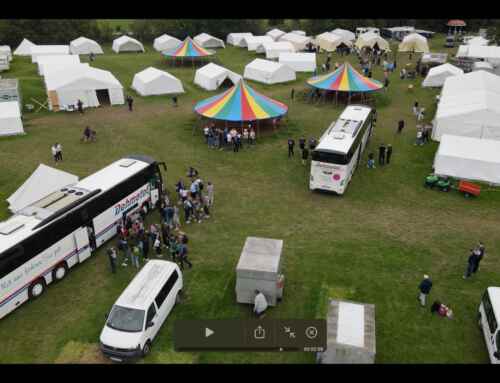 Ankunft vom KonfiCamp